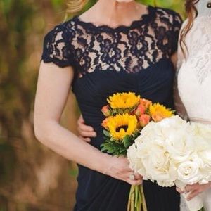 Adrianna Papell Navy Dress